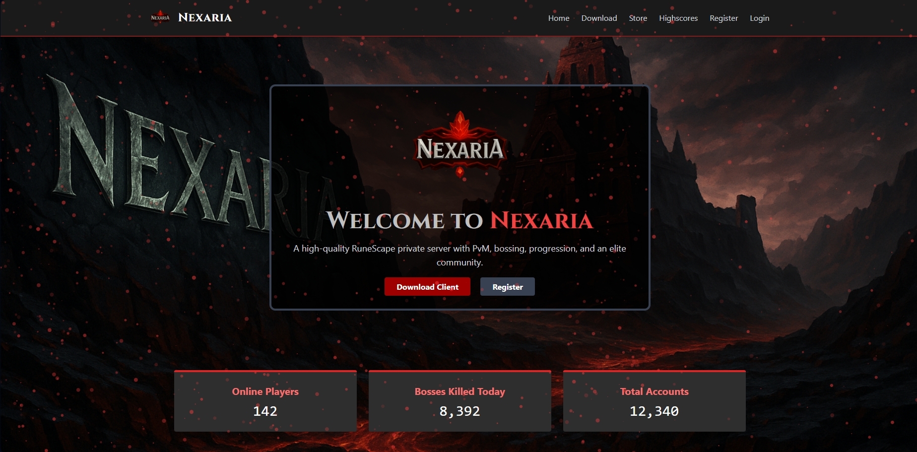 Nexaria RSPS